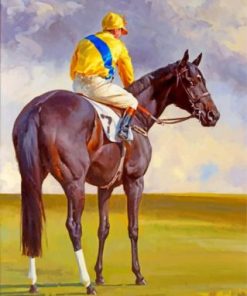 Horse Racing Paint by numbers