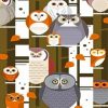 Owl Scharley Harper Paint by numbers