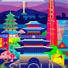 Seoul Asia Paint by numbers
