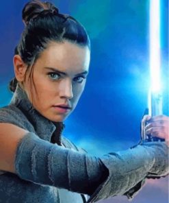 Star Wars Rey Paint by numbers
