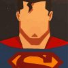 Superman Art Paint by numbers
