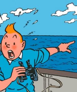 Tintin Paint by numbers