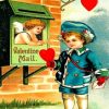 Valentine Mail Paint by numbers
