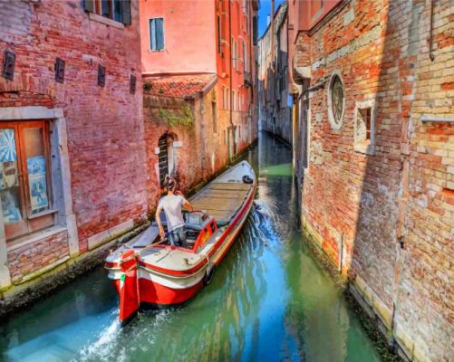 Venice Canal Paint by numbers