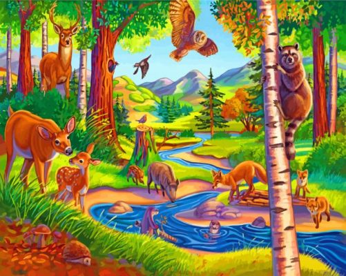 Wild Life Paint by numbers