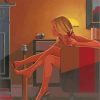 Woman By Jack Vettriano Paint by numbers