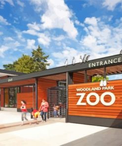 Woodland Park Zoo Paint by numbers