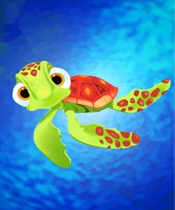 Squirt Finding Nemo painting by numbers