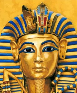 Ancient Egyptian Death Mask Art paint by numbers