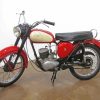 Red BSA Bantam paint by numbers