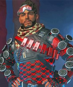 Mirage Apex Legends paint by numbe