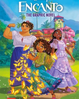 Disney Encanto The Graphic Novel  paint by number 