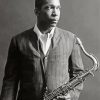 The Jazz Saxophonist John Coltrane paint by numbers