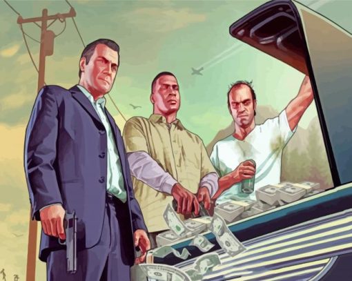 Gta 5 paint by numbers