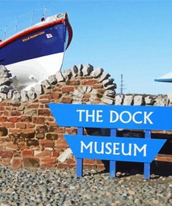 The Dock Museum Walney paint by numbers