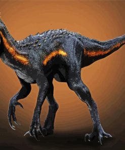Indoraptor paint by numbers