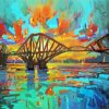 Forth Bridge paint by number