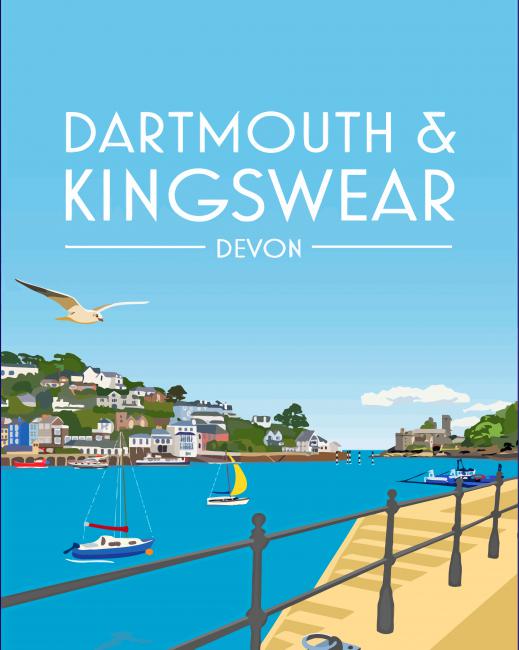 Kingswear Poster paint by numbers