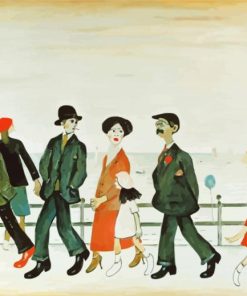Lowry On The Promenade paint by numbers