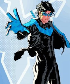 Nightwing paint by number