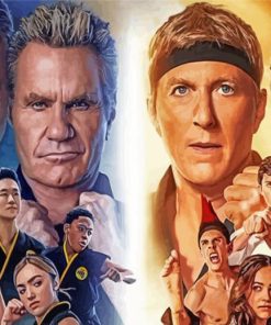 Cobra Kai paint by numbers