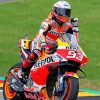 Cool Repsol Honda Racing paint by numbers