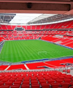 Wembley Football paint by numbers