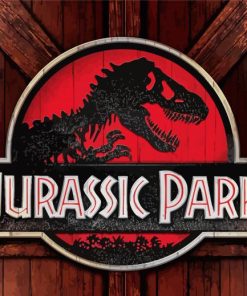 Aesthetic Jurassic Park paint by numbers