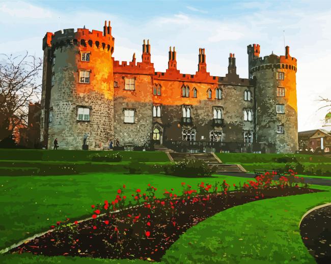The Kilkenny Castle Paint by numbers