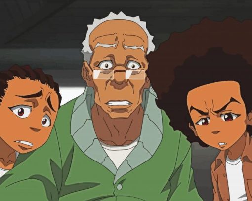 Boondocks Characters Paint by numbers