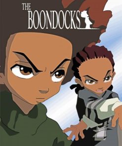 Boondocks Poster Paint by numbers