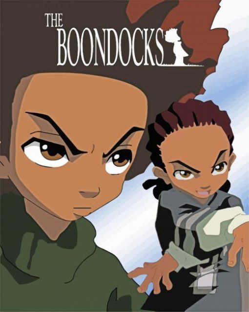 Boondocks Poster Paint by numbers