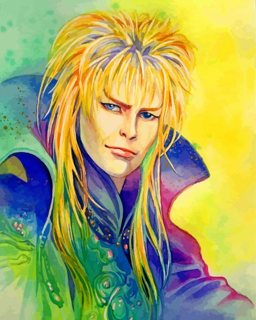 Jareth Labyrinth Paint by numbers
