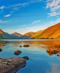 Wast Water Lake Paint By Numbers