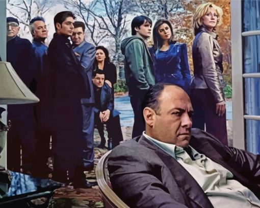 The Sopranos paint by numbers