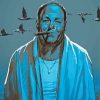 Tony Soprano Character paint by numbers