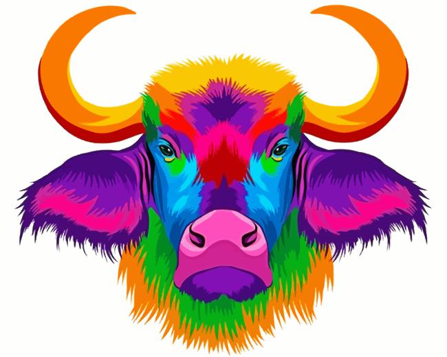 Buffalo Art Paint By Numbers