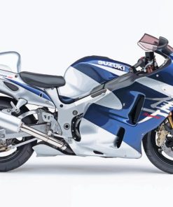Blue 2002 Hayabusa Paint By Numbers