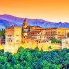 Alhambra Palace Spain Paint By Numbers