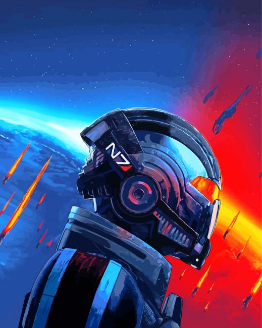 Mass Effect Paint By Numbers