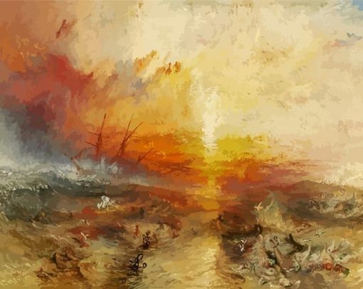 The Fighting Temeraire Paint By Numbers