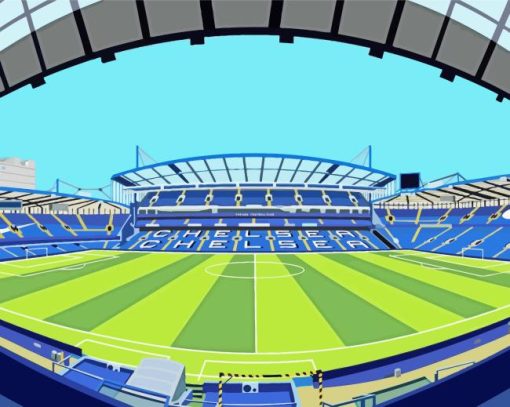 Aesthetic Stamford Bridge Paint By Numbers