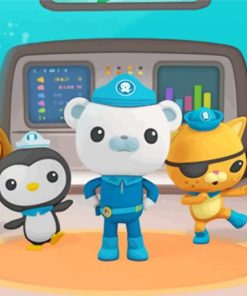 Octonauts Characters Paint By Numbers