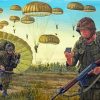 Paratroopers Soldiers Paint By Numbers Paratroopers Soldiers Paint By Numbers