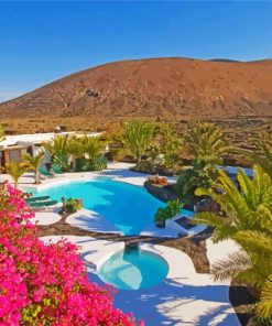Lanzarote Canary Island Paint By Numbers