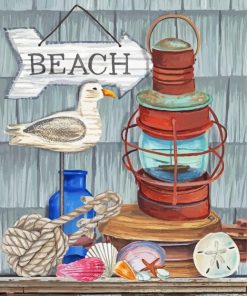 Beachy Vibes Paint By Numbers