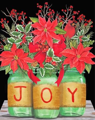 Joy Mason Jars Paint By Numbers 