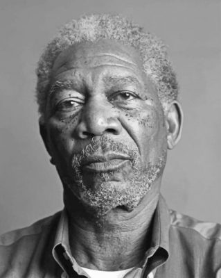 Morgan Freeman Paint By Numbers