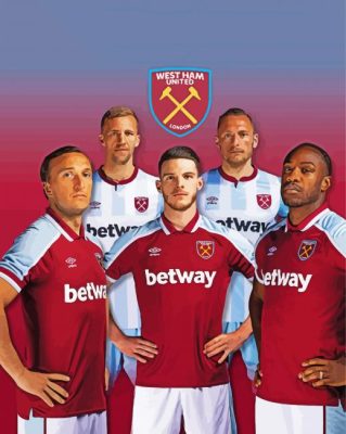 West Ham United Paint By Numbers
