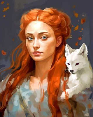 Sansa Stark Paint By Numbers 